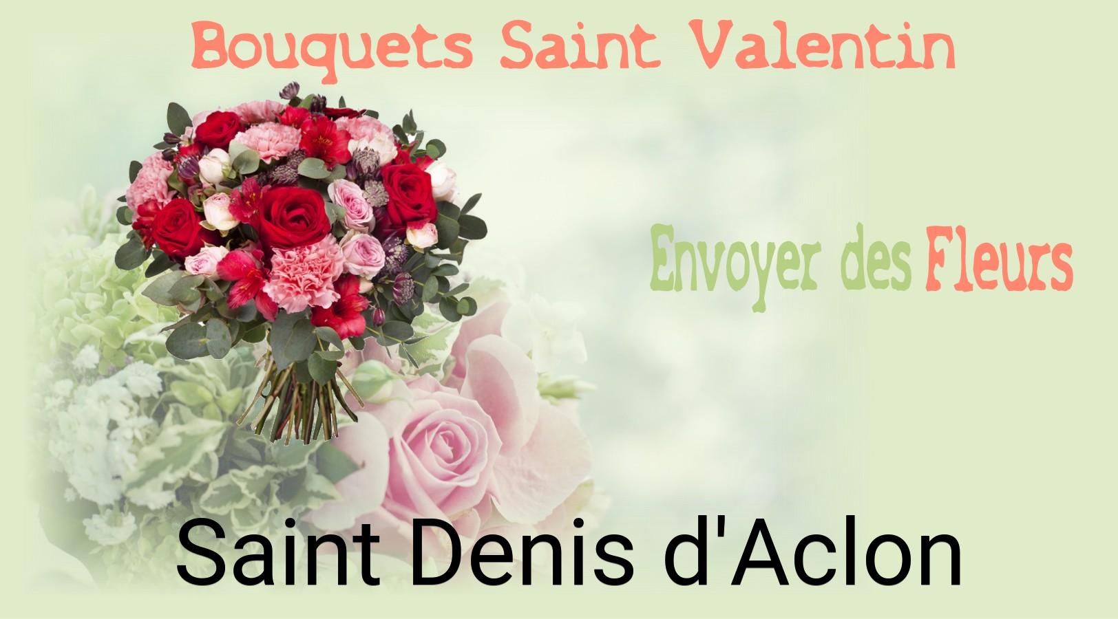 Roses de Saint-Valentin livrées à Saint-Denis-d'Aclon